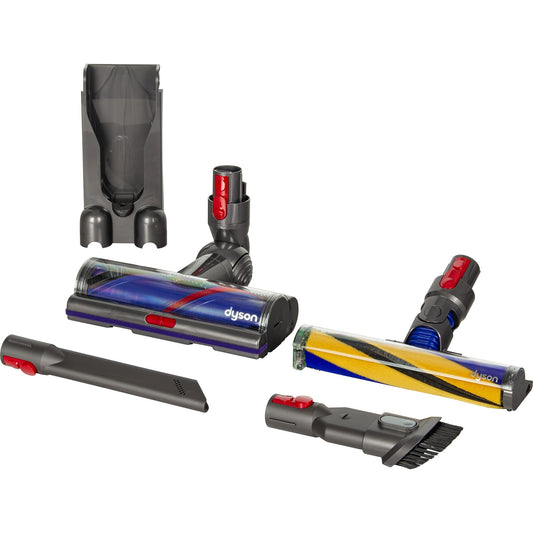 Dyson V15DETECTABSOLUTE2023 Staubsauger, wiederaufladbar, 25,2 V, Grau/Violett