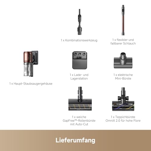 Dreame V30 Akku-Staubsauger | 30.000 Pa, 330 AW, 90 Min Laufzeit, Anti-Verheddern, 99,99% Filterung