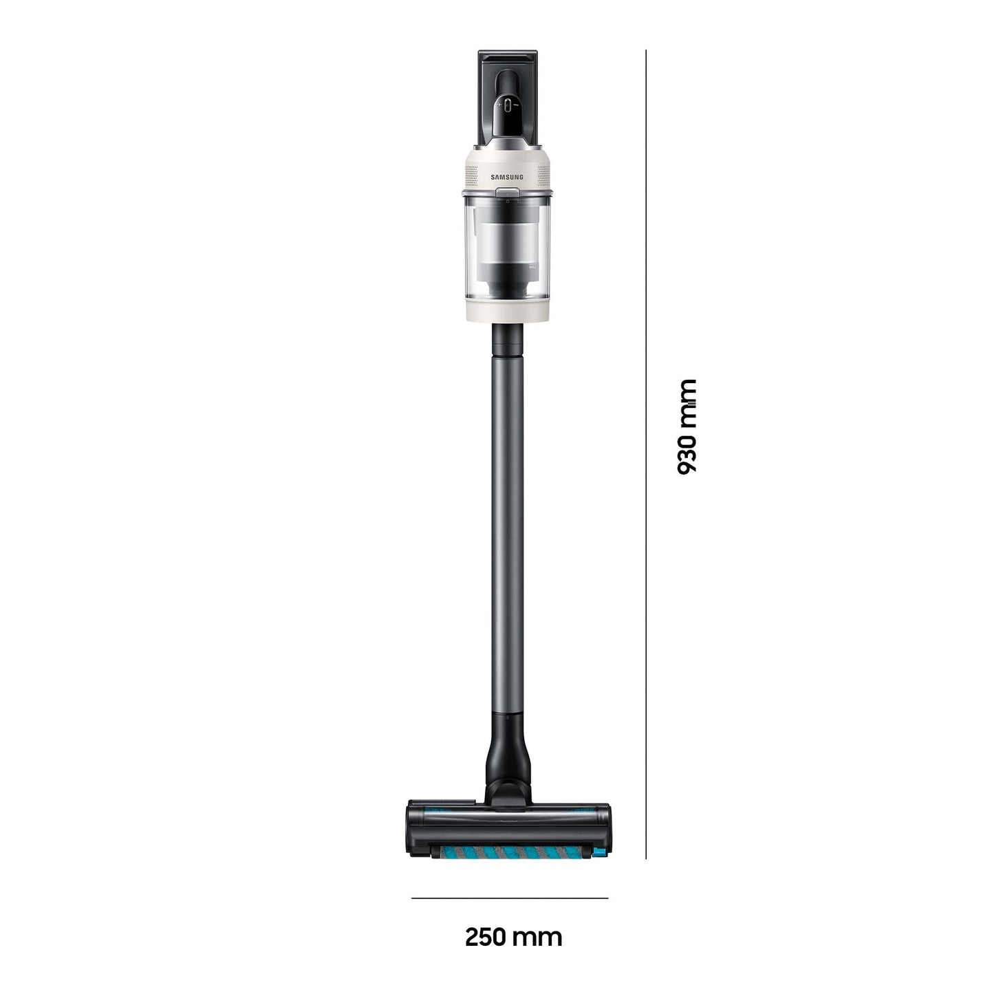 Samsung Bespoke AI Jet Akku+ Wet&Clean | 280 W, 2 Akkus, Wischfunktion, All-in-One-Station, Santorini Beige