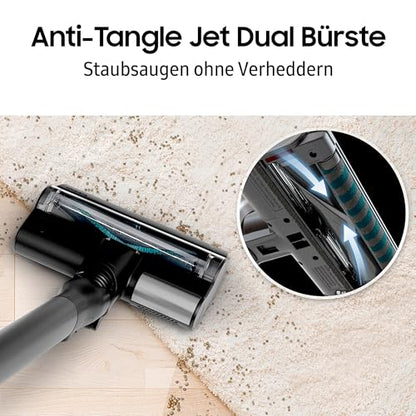 Samsung Bespoke AI Jet Akku+ Wet&Clean | 280 W, 2 Akkus, Wischfunktion, All-in-One-Station, Santorini Beige