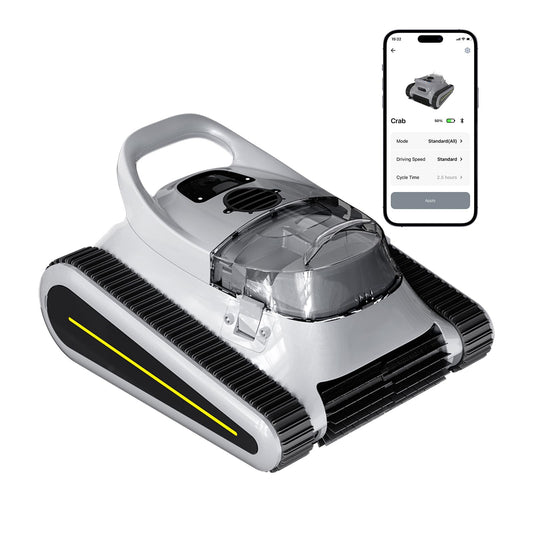 Nepturox kabelloser Poolroboter 180 W | 45.000 Pa, Wand- & Wasserlinienreinigung, automatische Kartierung