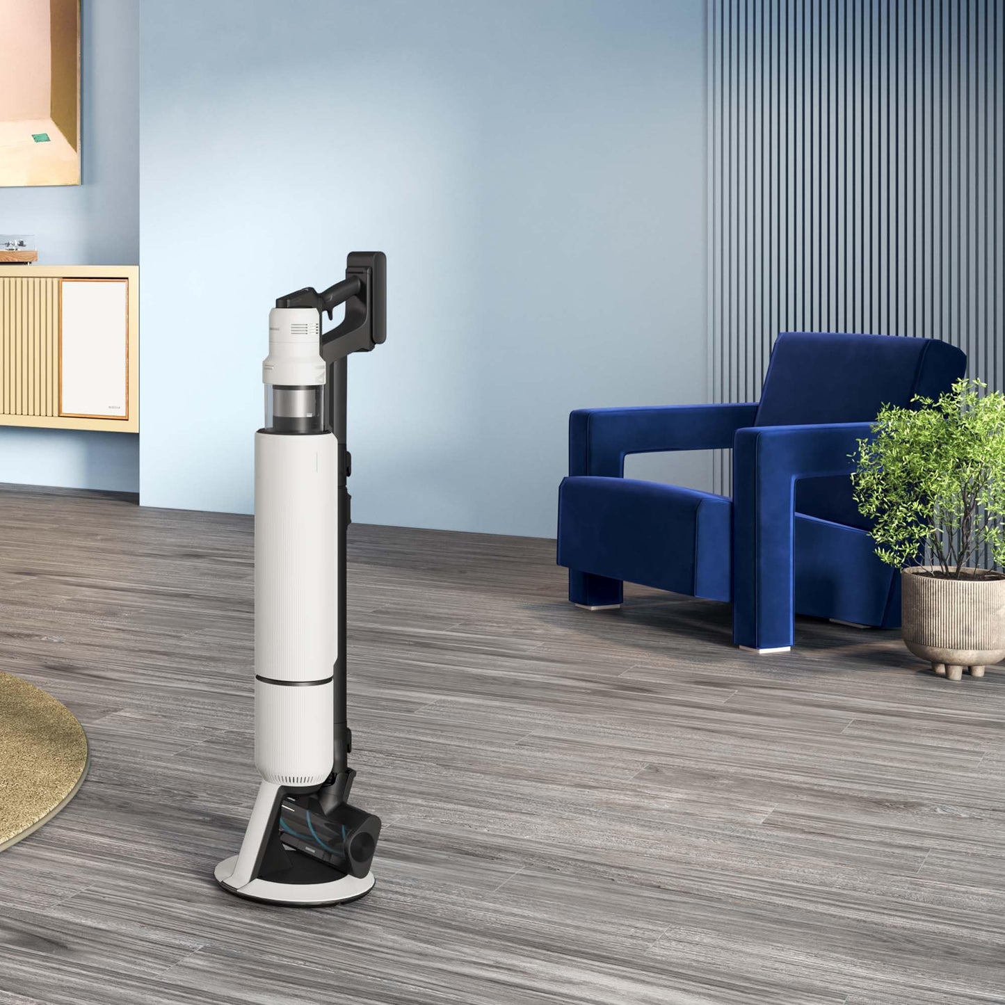 Samsung Bespoke AI Jet Akku+ Wet&Clean | 280 W, 2 Akkus, Wischfunktion, All-in-One-Station, Santorini Beige